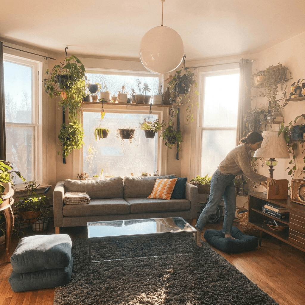 Post-construction living space cleaned and ready for showings in Redding